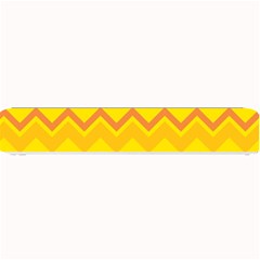 Zigzag (orange And Yellow) Small Bar Mats