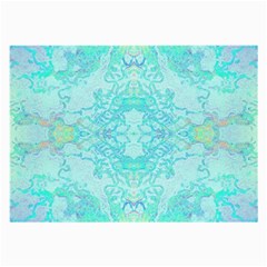 Green Tie Dye Kaleidoscope Opaque Color Large Glasses Cloth by Mariart