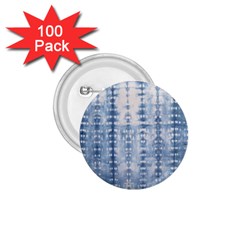 Indigo Grey Tie Dye Kaleidoscope Opaque Color 1 75  Buttons (100 Pack)  by Mariart