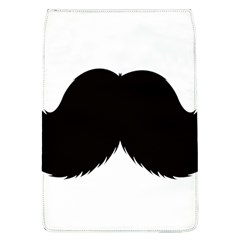 Mustache Owl Hair Black Man Flap Covers (l)  by Mariart