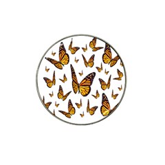 Butterfly Spoonflower Hat Clip Ball Marker (10 Pack) by Mariart