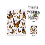 Butterfly Spoonflower Playing Cards 54 (Mini)  Front - Spade4