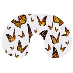 Butterfly Spoonflower Travel Neck Pillows