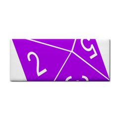 Number Purple Cosmetic Storage Cases by Mariart