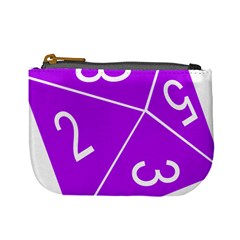 Number Purple Mini Coin Purses by Mariart