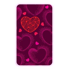 Love Heart Polka Dots Pink Memory Card Reader