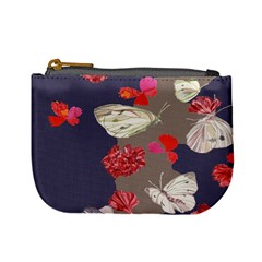 Original Butterfly Carnation Mini Coin Purses