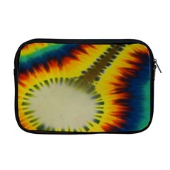 Red Blue Yellow Green Medium Rainbow Tie Dye Kaleidoscope Opaque Color Apple Macbook Pro 17  Zipper Case by Mariart