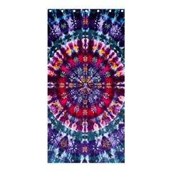 Red Purple Tie Dye Kaleidoscope Opaque Color Shower Curtain 36  X 72  (stall)  by Mariart