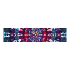 Red Purple Tie Dye Kaleidoscope Opaque Color Velvet Scrunchie by Mariart