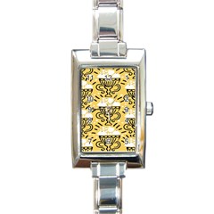 Trophy Beers Glass Drink Rectangle Italian Charm Watch