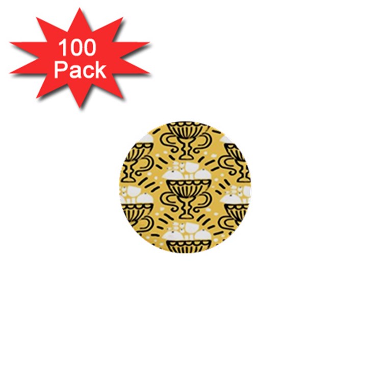 Trophy Beers Glass Drink 1  Mini Buttons (100 pack) 