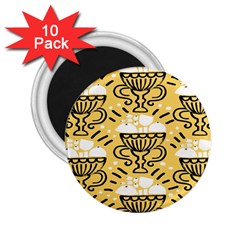 Trophy Beers Glass Drink 2.25  Magnets (10 pack) 