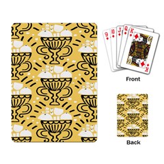 Trophy Beers Glass Drink Playing Card