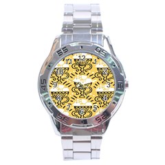 Trophy Beers Glass Drink Stainless Steel Analogue Watch