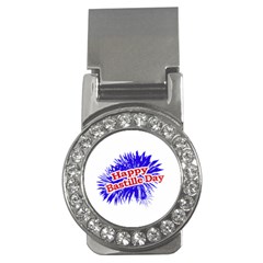 Happy Bastille Day Graphic Logo Money Clips (cz)  by dflcprints