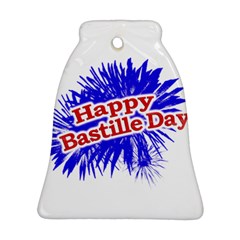 Happy Bastille Day Graphic Logo Ornament (bell) by dflcprints