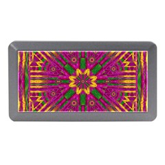 Feather Stars Mandala Pop Art Memory Card Reader (mini) by pepitasart