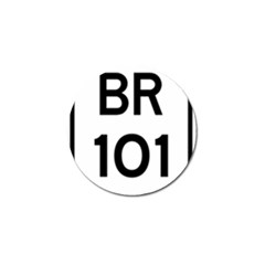 Brazil Br-101 Transcoastal Highway  Golf Ball Marker (10 Pack) by abbeyz71