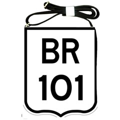 Brazil Br-101 Transcoastal Highway  Shoulder Sling Bags by abbeyz71