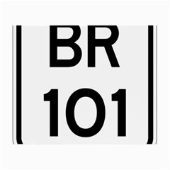 Brazil Br-101 Transcoastal Highway  Small Glasses Cloth (2-side) by abbeyz71