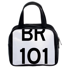 Brazil Br-101 Transcoastal Highway  Classic Handbags (2 Sides) by abbeyz71