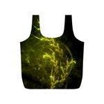 Beautiful Emerald Fairy Ferns in a Fractal Forest Full Print Recycle Bags (S)  Front