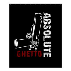 Absolute Ghetto Shower Curtain 60  X 72  (medium)  by Valentinaart