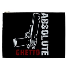 Absolute Ghetto Cosmetic Bag (xxl)  by Valentinaart