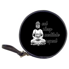 Eat, Sleep, Meditate, Repeat  Classic 20-cd Wallets by Valentinaart