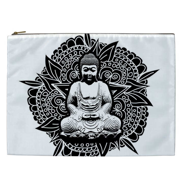 Ornate Buddha Cosmetic Bag (XXL) 