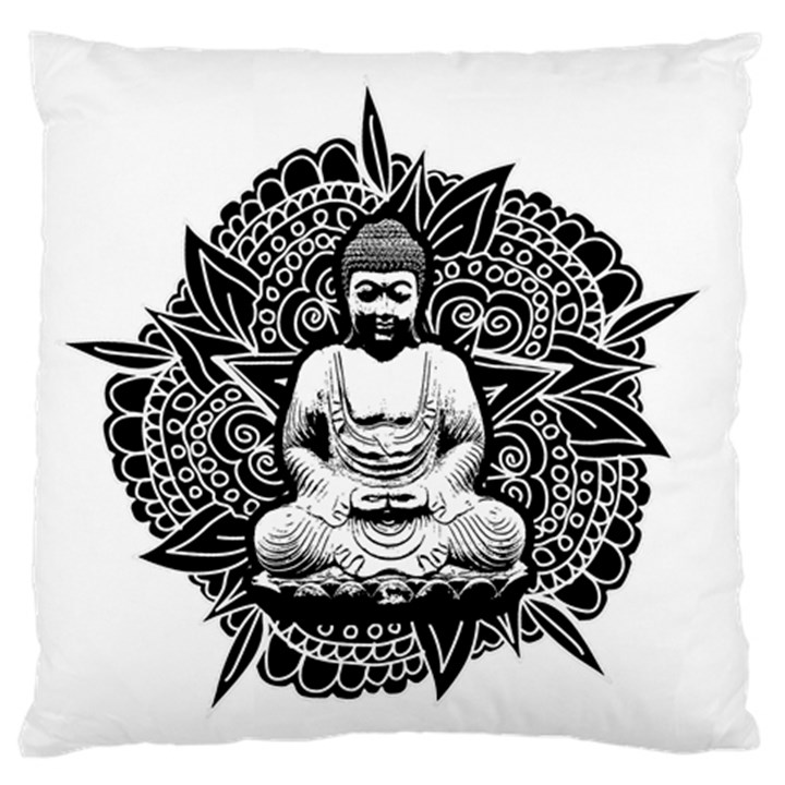 Ornate Buddha Standard Flano Cushion Case (Two Sides)