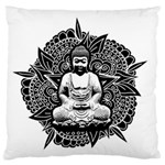 Ornate Buddha Standard Flano Cushion Case (Two Sides) Back