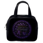 Ornate mandala elephant  Classic Handbags (One Side) Front