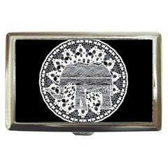 Ornate Mandala Elephant  Cigarette Money Cases