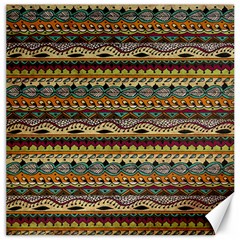 Aztec Pattern Canvas 16  X 16   by BangZart