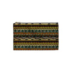 Aztec Pattern Cosmetic Bag (small)  by BangZart