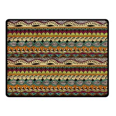 Aztec Pattern Fleece Blanket (small) by BangZart