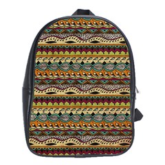 Aztec Pattern School Bags (xl) 