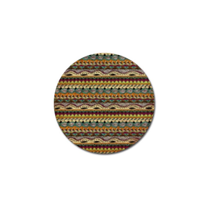 Aztec Pattern Golf Ball Marker (10 pack)