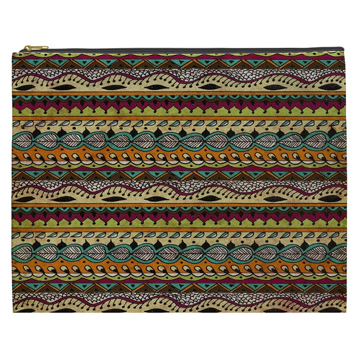 Aztec Pattern Cosmetic Bag (XXXL) 