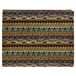 Aztec Pattern Cosmetic Bag (XXXL)  Back