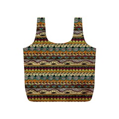 Aztec Pattern Full Print Recycle Bags (s)  by BangZart