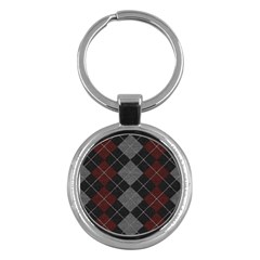 Wool Texture With Great Pattern Key Chains (round)  by BangZart