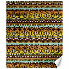 Bohemian Fabric Pattern Canvas 20  X 24  