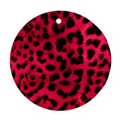 Leopard Skin Ornament (round) by BangZart