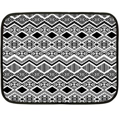 Aztec Design  Pattern Double Sided Fleece Blanket (Mini) 