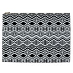 Aztec Design  Pattern Cosmetic Bag (XXL)  Front