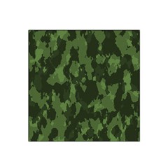 Camouflage Green Army Texture Satin Bandana Scarf