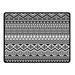 Aztec Pattern Design Fleece Blanket (small)